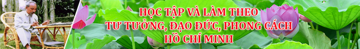 Học tập và làm theo tấm gương HCM